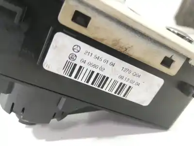 Pezzo di ricambio per auto di seconda mano CONTROLLO DELLA LUCE per MERCEDES-BENZ CLASE E  Riferimenti OEM IAM 2115450104  