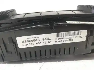 Second-hand car spare part climate control for clase c clase clk w209 coupe 320 cdi 209.320 oem iam references a2038301985
