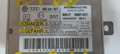 Pièce détachée automobile d'occasion  MODULE DE BALLAST DE PHARE XENON pour AUDI A4  Références OEM IAM 8K0941597  