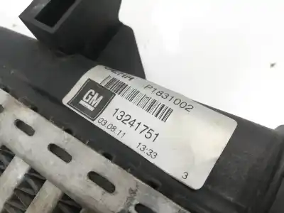 Автозапчастина б/у інтеркулер для opel insignia 2.0 cdti посилання на oem iam 13241751  