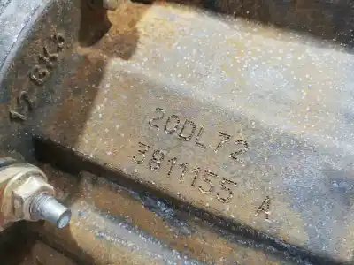 Second-hand car spare part gearbox for peugeot 206 fastback (2a/c) 1.9 d oem iam references 20dl72  