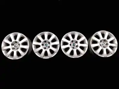 Автозапчасти б/у комплект колес за skoda superb i (3u4) 1.9 tdi ссылки oem iam 7jx16 h2 et37  