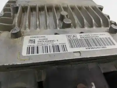 Second-hand car spare part ecu engine control for citroen c2 enterprise c2 vts plus / 09.05 - ... oem iam references sw9660300280  