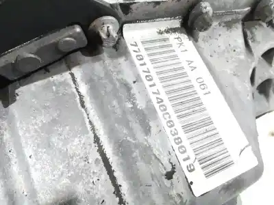 Second-hand car spare part gearbox for renault laguna (b56) 1.9 dci diesel cat oem iam references pk1061  
