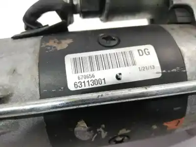 Second-hand car spare part starter motor for bmw 3 (e46) 320 d oem iam references 63113001  
