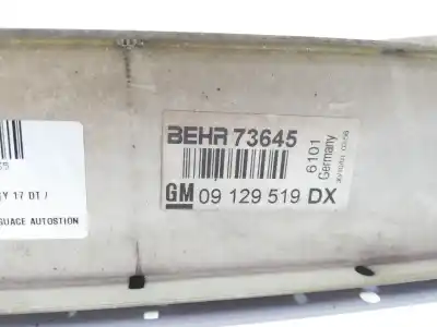 Автозапчасти б/у интеркулер за corsa astra 1.7 16v dti cat y 17 dt lr6 ссылки oem iam 09129519