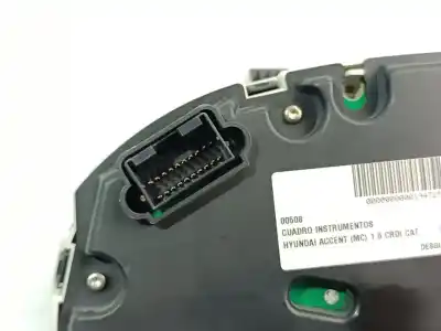 Peça sobressalente para automóvel em segunda mão quadrante por hyundai accent (mc) d4fa referências oem iam 940031e590