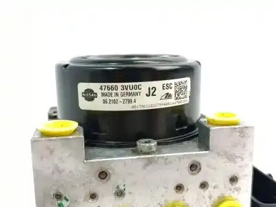 Peça sobressalente para automóvel em segunda mão abs por nissan note (e12) hr12dr referências oem iam 476603vu0c  