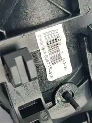 Second-hand car spare part INTERIOR LEFT REAR HANDLE for NISSAN NOTE (E12)  OEM IAM references 80671BA61A  