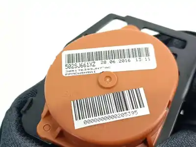 Second-hand car spare part central rear seat belt for nissan note (e12) hr12dr oem iam references 308176399jn7  