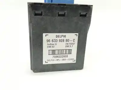 Автозапчасти б/у электронный модуль за citroen c4 picasso i monospace (ud_) 1.6 hdi ссылки oem iam 9663392880
