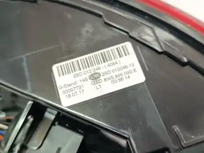 Автозапчастина б/у правий ліхтар для audi a4 b9 (8w2, 8wc) 1.4 tfsi посилання на oem iam 8w5945092e  