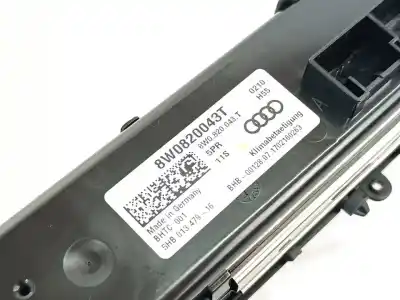Автозапчастина б/у клімат-контроль для audi a4 b9 (8w2, 8wc) 1.4 tfsi посилання на oem iam 8w0820043t  