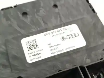 Second-hand car spare part comfort module for audi a4 b9 (8w2, 8wc) 1.4 tfsi oem iam references 8w0907063cg