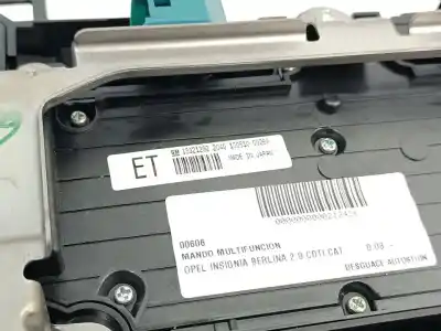 Second-hand car spare part multifunction switch for opel insignia 2.0 cdti oem iam references 13321292