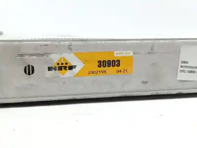 Peça sobressalente para automóvel em segunda mão INTERCOOLER por OPEL COMBO  Referências OEM IAM 2002199  