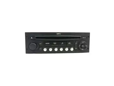 Second-hand car spare part audio system / radio cd for citroen c4 picasso i monospace (ud_) 1.6 hdi oem iam references 96662670  