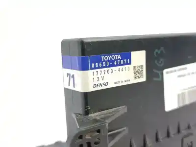 Автозапчастина б/у електронний модуль для toyota prius (zvw30) 2zr посилання на oem iam 8865047071  