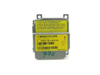 Автозапчастина б/у комплект подушки безпеки для mitsubishi colt vi (z3_a, z2_a) 1.1 (z31a, z32a) посилання на oem iam mr587416dpb  