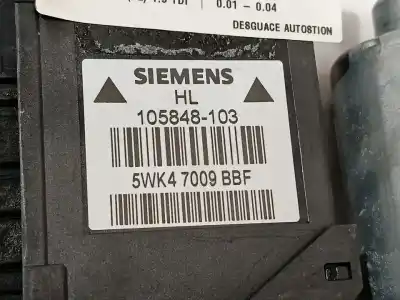 Автозапчасти б/у регулятор стекла заднего левого за audi a4 b6 avant (8e5) 1.9 tdi ссылки oem iam 105848103