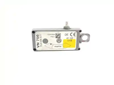 Second-hand car spare part antenna for volkswagen touareg (7la, 7l6, 7l7) 5.0 v10 tdi oem iam references 7l6035577  