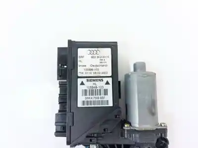 Second-hand car spare part rear left window regulator for audi a4 b6 (8e2) 1.9 tdi oem iam references 8e0839461c  