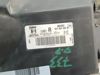 Pezzo di ricambio per auto di seconda mano faro anteriore destro per seat ibiza (6j5) reference riferimenti oem iam 6j1941022b  