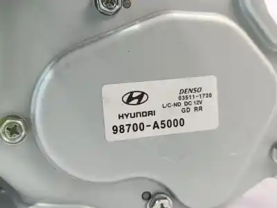 Peça sobressalente para automóvel em segunda mão motor do limpador traseiro por hyundai i30 (gd) base referências oem iam 98700a5000  