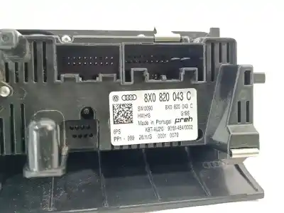 Автозапчасти б/у климат-контроль за audi a1 sportback (gba) 30 tfsi ссылки oem iam 8x0820043  