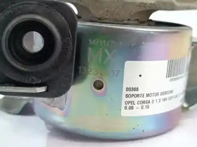 Second-hand car spare part right engine support for opel corsa c 1.3 16v cdti cat (z 13 dt / ln9) oem iam references 13234017  