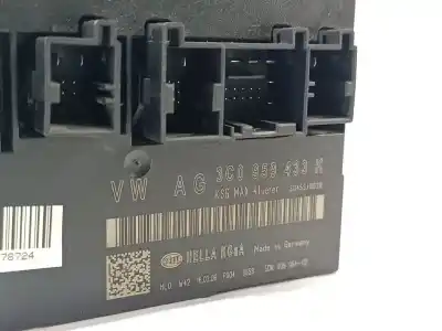 Second-hand car spare part electronic module for volkswagen passat berlina (3c2) highline oem iam references 3c0959433k  