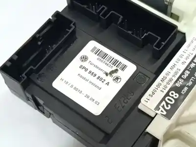 Second-hand car spare part right front window motor for audi a3 (8p1) 2.0 tdi 16v oem iam references 8p0959802a  