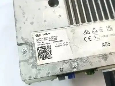 Peça sobressalente para automóvel em segunda mão módulo / sistema de navegação gps por kia niro (sg2) e-concept referências oem iam 96560a0550  