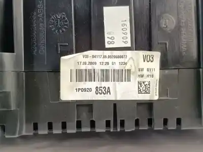 Second-hand car spare part DASHBOARD for SEAT ALTEA XL (5P5, 5P8)  OEM IAM references A2C53279951  