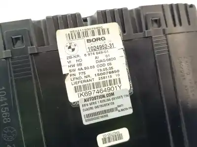 Peça sobressalente para automóvel em segunda mão quadrante por bmw serie 1 berlina (e81/e87) 118d referências oem iam 697464901  