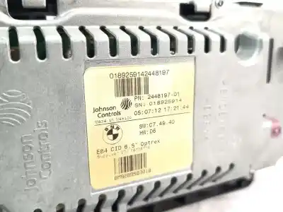 Second-hand car spare part multifunction display for bmw x1 (e84) sdrive 18d oem iam references 244819701  