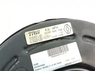 Автозапчастина б/у гальмівний серво для renault scénic ii (jm0/1_) 1.5 dci (jm1e, jm16) посилання на oem iam 8200453735  