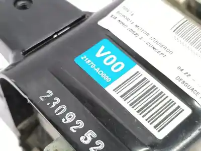 Second-hand car spare part left engine support for kia niro (sg2) e-concept oem iam references 21870ao000  