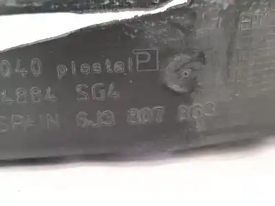 Second-hand car spare part rear bumper reinforcement for seat ibiza (6j5) reference oem iam references 6j3807863