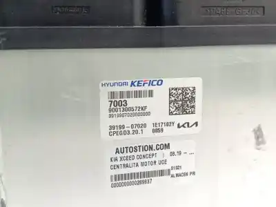 Second-hand car spare part ecu engine control for kia xceed (cd) 1.0 t-gdi oem iam references 3919807003  
