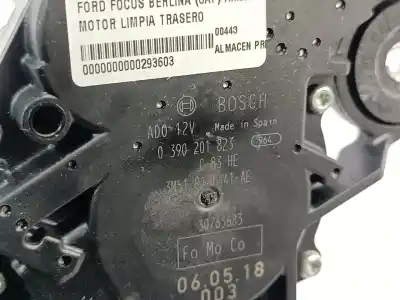 Автозапчастина б/у двигатель заднього склоочисника для ford focus ii sedán (db_, fch, dh) 1.6 tdci посилання на oem iam 3m51r17k441ae  