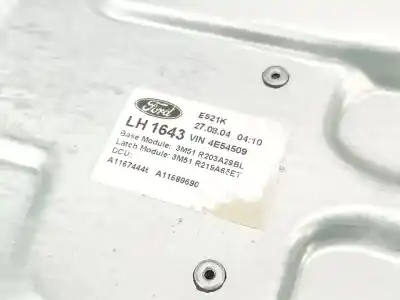 Автозапчасти б/у регулятор стекла переднего левого за ford focus cmax monovolumen fase 1 ссылки oem iam 3m51r203a29bl  