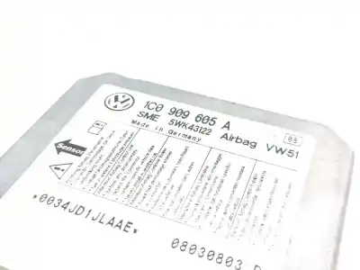 Автозапчастина б/у комплект подушки безпеки для seat leon (1m1) 1.9 tdi посилання на oem iam 1c0909605a  