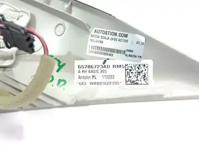 Peça sobressalente para automóvel em segunda mão  por SKODA SCALA  Referências OEM IAM 657867234D  