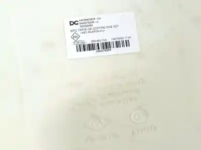 Автозапчасти б/у обивка пола багажника за renault twingo iii (bcm_, bca_) z.e: (bca1) ссылки oem iam 849027625r  