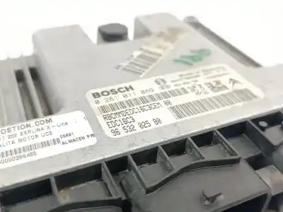 Second-hand car spare part ecu engine control for peugeot 206 berlina xline oem iam references 9653202580  