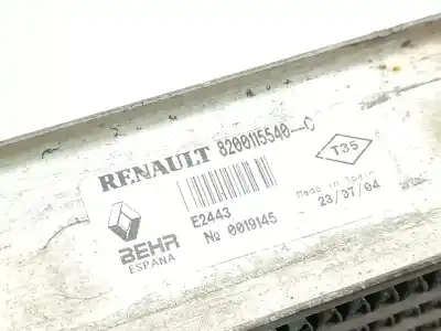 Peça sobressalente para automóvel em segunda mão intercooler por renault scenic ii confort authentique 101 cv / 74 kw referências oem iam 8200115540  