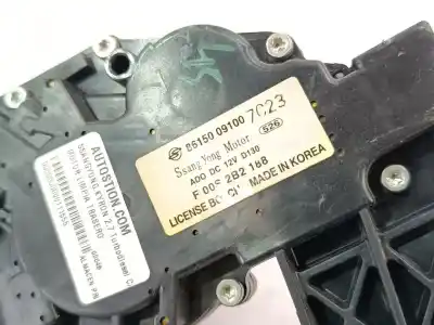 Pezzo di ricambio per auto di seconda mano motore tergicristallo posteriore per ssangyong kyron 2.7 turbodiesel cat (euro 4) riferimenti oem iam 8615009100  