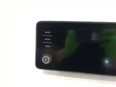Second-hand car spare part multifunction display for skoda scala (nw) active oem iam references 654035869h  