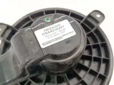 Pezzo di ricambio per auto di seconda mano motore di riscaldamento per mitsubishi eclipse cross basis riferimenti oem iam 7802a326  